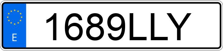 Numer rejestracyjny 1689LLY posiada KIA SPORTAGE Numer rejestracyjny 1689LLY posiada KIA SPORTAGE