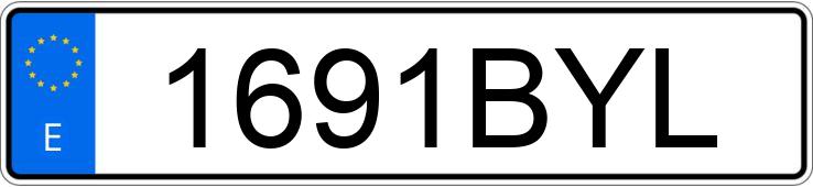 Numer rejestracyjny 1691BYL posiada OPEL ASTRA
