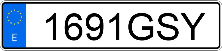 Numer rejestracyjny 1691GSY posiada NISSAN CABSTAR