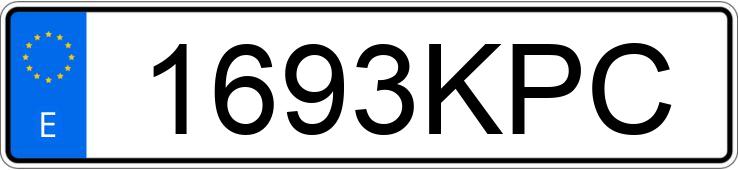 Numer rejestracyjny 1693KPC posiada NISSAN JUKE