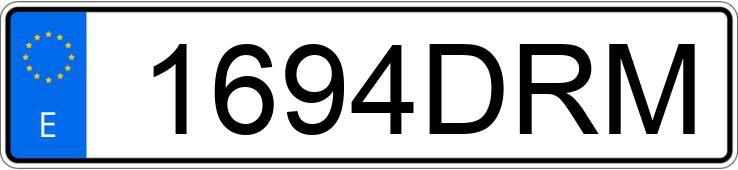 Numer rejestracyjny 1694DRM posiada CITROEN XSARA Numer rejestracyjny 1694DRM posiada CITROEN XSARA