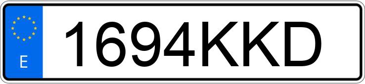 Numer rejestracyjny 1694KKD posiada PORSCHE 911 Numer rejestracyjny 1694KKD posiada PORSCHE 911