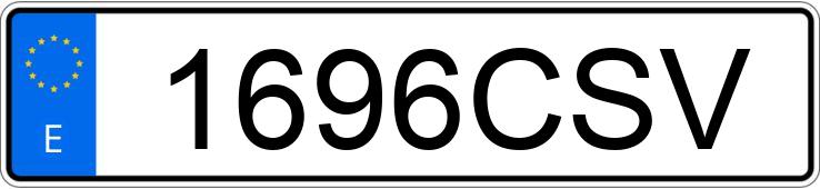Die Registrierungsnummer 1696CSV hat CITROEN C3 Die Registrierungsnummer 1696CSV hat CITROEN C3