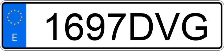 Numer rejestracyjny 1697DVG posiada AUDI A6