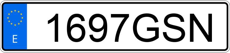 Numer rejestracyjny 1697GSN posiada VOLVO C30