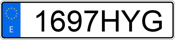 Numer rejestracyjny 1697HYG posiada OPEL CORSA