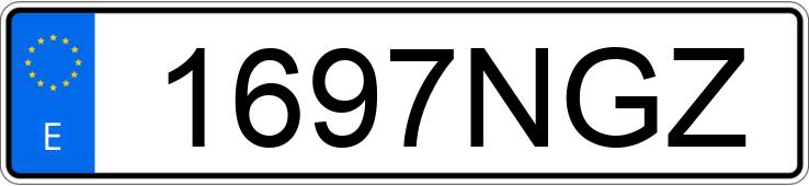 Numer rejestracyjny 1697NGZ posiada SEAT IBIZA Numer rejestracyjny 1697NGZ posiada SEAT IBIZA