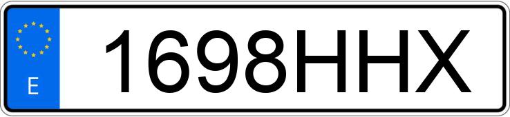 Numer rejestracyjny 1698HHX posiada KIA RIO Numer rejestracyjny 1698HHX posiada KIA RIO