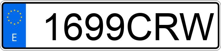 Numer rejestracyjny 1699CRW posiada SEAT LEON Numer rejestracyjny 1699CRW posiada SEAT LEON