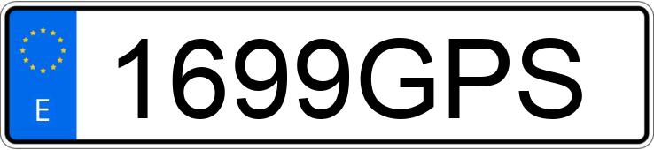 Numer rejestracyjny 1699GPS posiada PEUGEOT 207 Numer rejestracyjny 1699GPS posiada PEUGEOT 207