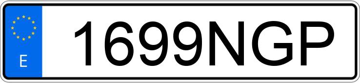 Numer rejestracyjny 1699NGP posiada BMW SERIE 4