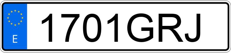 Numer rejestracyjny 1701GRJ posiada RENAULT MEGANE