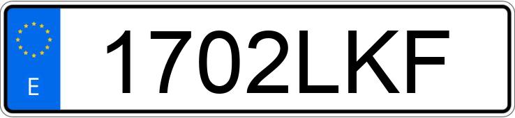 Numer rejestracyjny 1702LKF posiada SEAT LEON Numer rejestracyjny 1702LKF posiada SEAT LEON