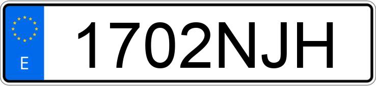 Numer rejestracyjny 1702NJH posiada DACIA SANDERO