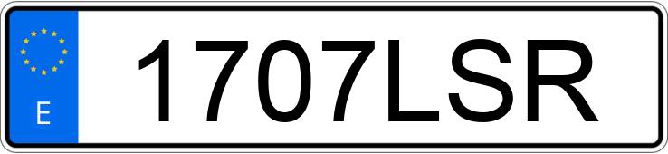 Numer rejestracyjny 1707LSR posiada VOLKSWAGEN GOLF Numer rejestracyjny 1707LSR posiada VOLKSWAGEN GOLF