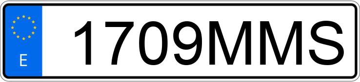 Numer rejestracyjny 1709MMS posiada MERCEDES GLC (254)