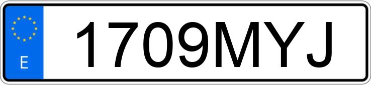 Numer rejestracyjny 1709MYJ posiada SEAT ARONA Numer rejestracyjny 1709MYJ posiada SEAT ARONA
