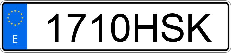 Numer rejestracyjny 1710HSK posiada KIA RIO Numer rejestracyjny 1710HSK posiada KIA RIO