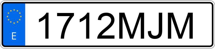 Numer rejestracyjny 1712MJM posiada HYUNDAI I30 FASTBACK