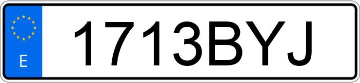 Numer rejestracyjny 1713BYJ posiada SEAT LEON