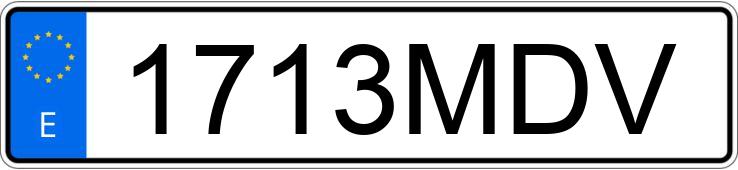 Numer rejestracyjny 1713MDV posiada CITROEN BERLINGO