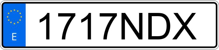 Numer rejestracyjny 1717NDX posiada BMW SERIE 3 Numer rejestracyjny 1717NDX posiada BMW SERIE 3