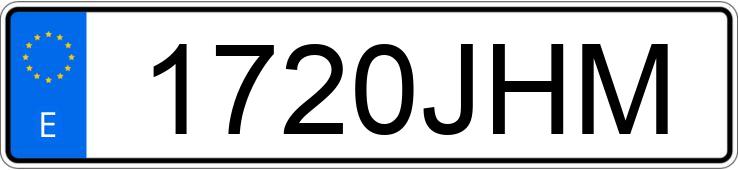 Numer rejestracyjny 1720JHM posiada AUDI A5 SPORTBACK Numer rejestracyjny 1720JHM posiada AUDI A5 SPORTBACK