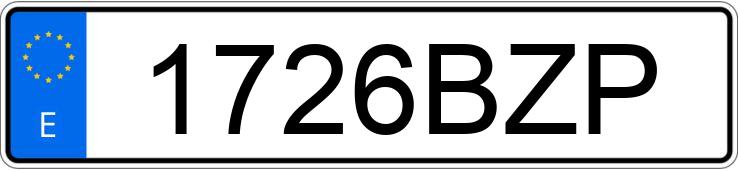 Numer rejestracyjny 1726BZP posiada VOLKSWAGEN PASSAT Numer rejestracyjny 1726BZP posiada VOLKSWAGEN PASSAT