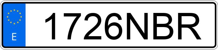 Numer rejestracyjny 1726NBR posiada PORSCHE PANAMERA Numer rejestracyjny 1726NBR posiada PORSCHE PANAMERA