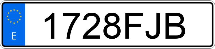 Numer rejestracyjny 1728FJB posiada YAMAHA YP 250 MAJESTY