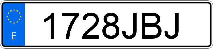 Numer rejestracyjny 1728JBJ posiada IVECO STRALIS