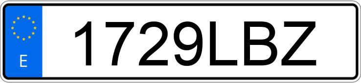 Numer rejestracyjny 1729LBZ posiada YAMAHA TENERE Numer rejestracyjny 1729LBZ posiada YAMAHA TENERE