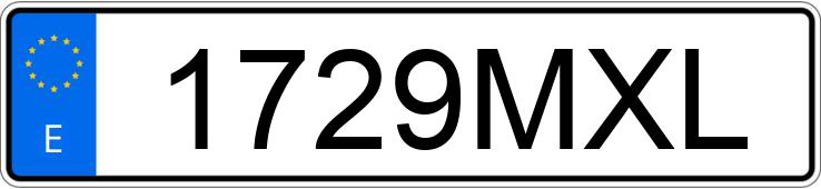 Numer rejestracyjny 1729MXL posiada TOYOTA LAND CRUISER