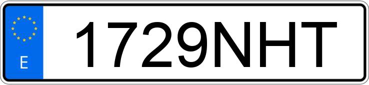 Numer rejestracyjny 1729NHT posiada EBRO S700 Numer rejestracyjny 1729NHT posiada EBRO S700