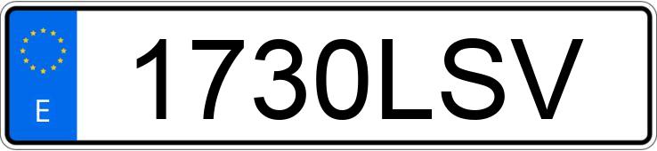 Numer rejestracyjny 1730LSV posiada BMW SERIE 1