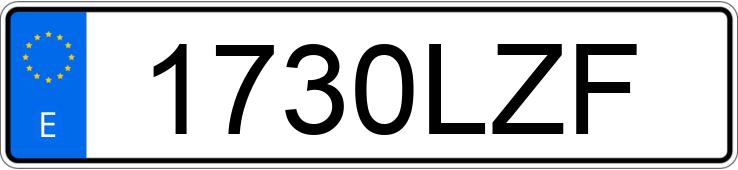 Numer rejestracyjny 1730LZF posiada TOYOTA YARIS Numer rejestracyjny 1730LZF posiada TOYOTA YARIS