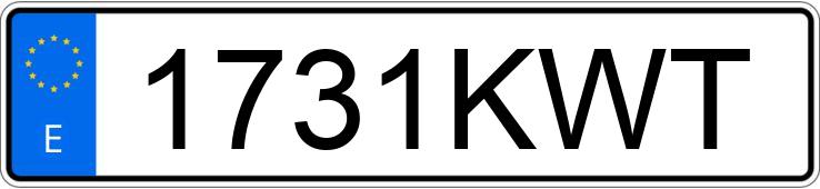 Numer rejestracyjny 1731KWT posiada FORD MONDEO Numer rejestracyjny 1731KWT posiada FORD MONDEO