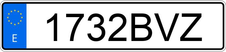 Numer rejestracyjny 1732BVZ posiada SUZUKI GSXR 600