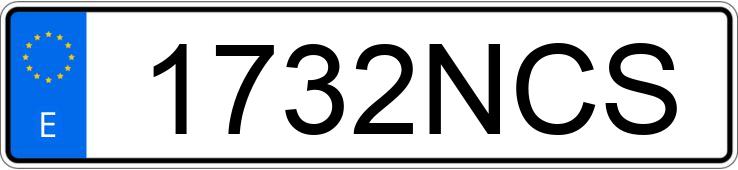 Numer rejestracyjny 1732NCS posiada AUDI A3 SPORTBACK Numer rejestracyjny 1732NCS posiada AUDI A3 SPORTBACK