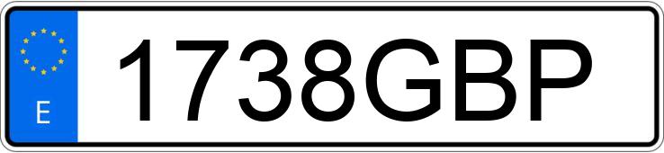 Numer rejestracyjny 1738GBP posiada BMW SERIE 3 Numer rejestracyjny 1738GBP posiada BMW SERIE 3