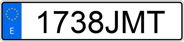 Numer rejestracyjny 1738JMT posiada VOLKSWAGEN CADDY MAXI