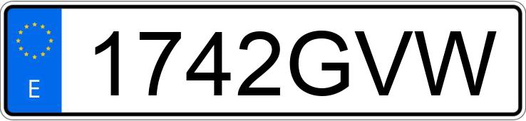 Numer rejestracyjny 1742GVW posiada SEAT IBIZA GOOD STUFF 1.6 TDI