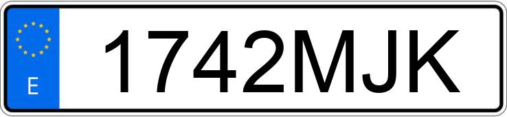 Numer rejestracyjny 1742MJK posiada MASERATI GRANTURISMO Numer rejestracyjny 1742MJK posiada MASERATI GRANTURISMO