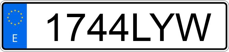 Numer rejestracyjny 1744LYW posiada RENAULT MEGANE SPORT TOURER Numer rejestracyjny 1744LYW posiada RENAULT MEGANE SPORT TOURER