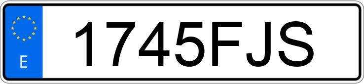 Numer rejestracyjny 1745FJS posiada AUDI A3 Numer rejestracyjny 1745FJS posiada AUDI A3