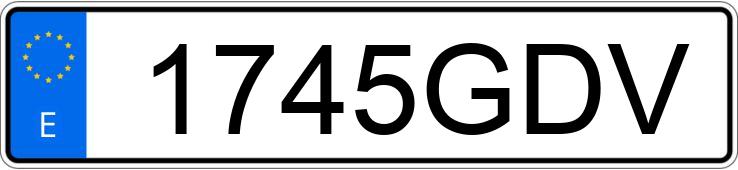 Numer rejestracyjny 1745GDV posiada MERCEDES C (204) 220 CDI CLASSIC