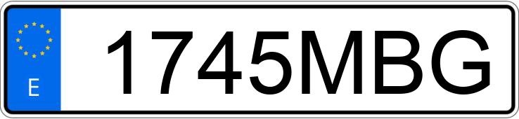 Numer rejestracyjny 1745MBG posiada PEUGEOT 2008