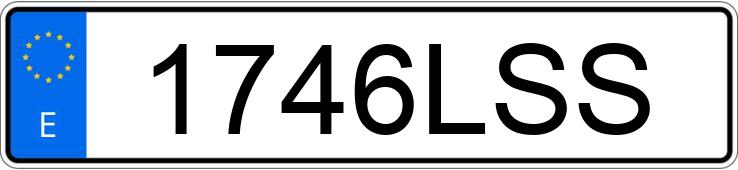 Numer rejestracyjny 1746LSS posiada DACIA DOKKER