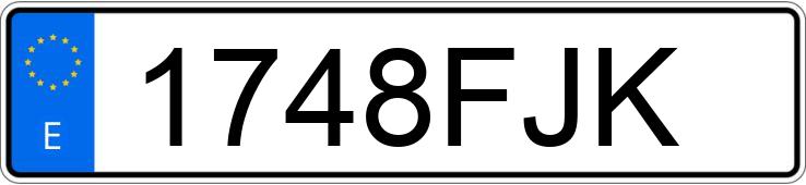 Numer rejestracyjny 1748FJK posiada RENAULT SCENIC Numer rejestracyjny 1748FJK posiada RENAULT SCENIC