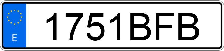 Numer rejestracyjny 1751BFB posiada VOLKSWAGEN GOLF Numer rejestracyjny 1751BFB posiada VOLKSWAGEN GOLF